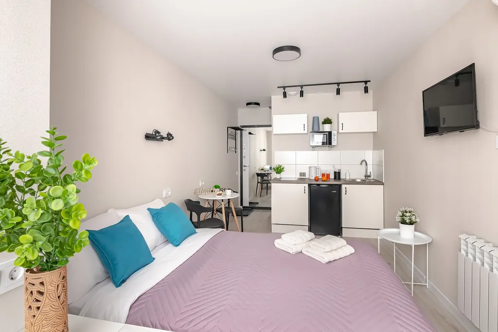 Уютная и просторная студия