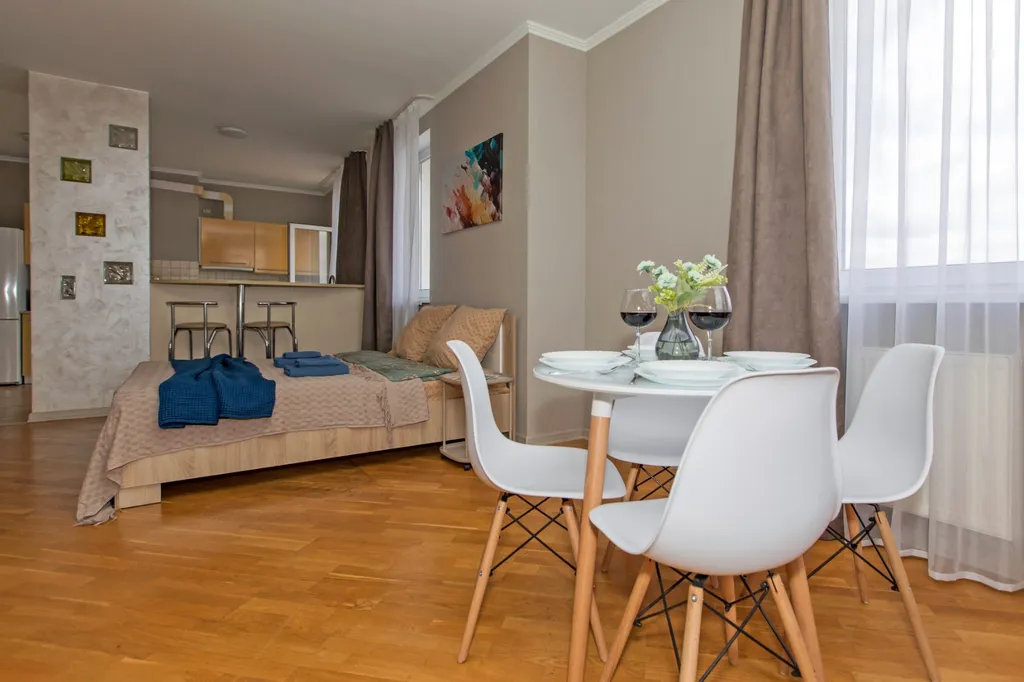 Квартира Квартира с шикарным видом на рыбную деревню — Калининград