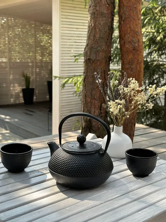 Уютный треугольный дом в 25 км от Минска с горячей купелью в лесу