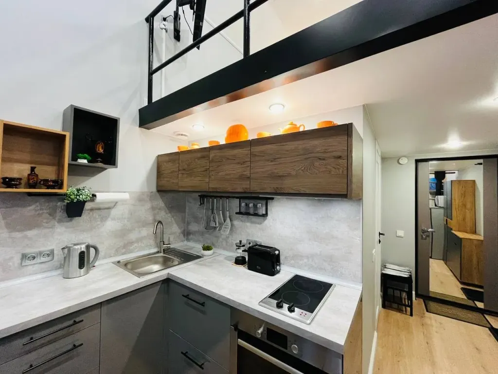 2-уровневая студия для комфортного проживания