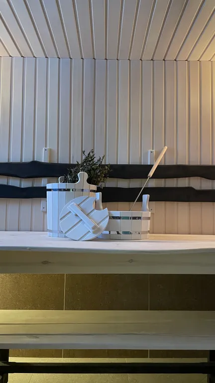 Дом с камином и баней Две яблони