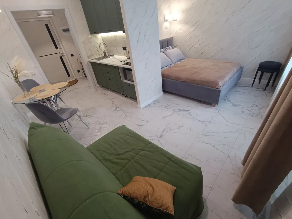 Квартира Квартира Уютная студия с боковым видом на море — Анапа