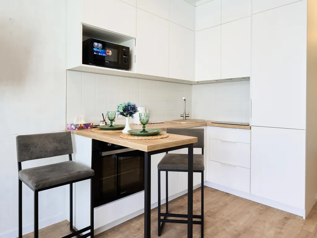 Уютная студия с панорамным видом в самом модном районе Минск Мир