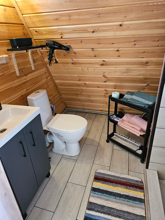 Дом-шалаш(один) с видом на лес