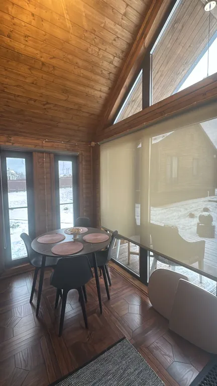 Частный дом с баней на дровах