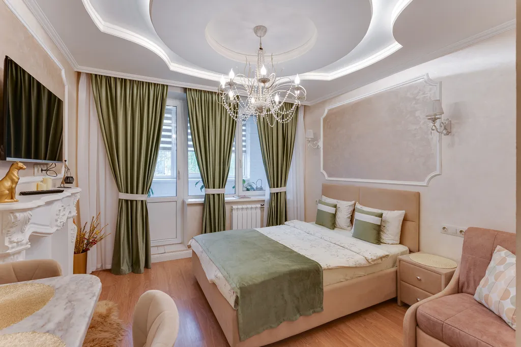 Уютный апартамент в теплых тонах