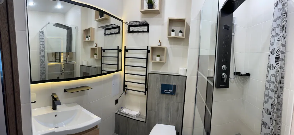 Квартира Квартира Апартамент T&M с шикарным видом на море и бассейн — Анапа