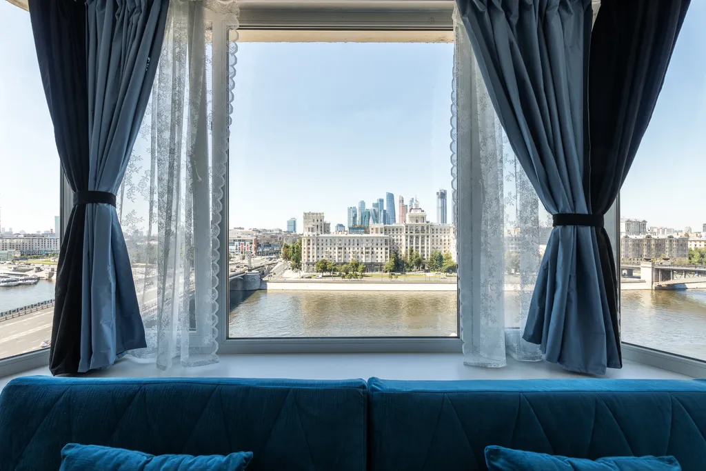 Квартира Квартира с великолепным видом на набережную и Москва-Сити — Москва