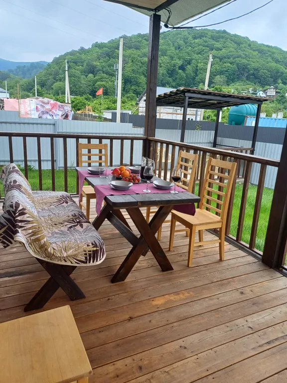 Экодом с видом на горы