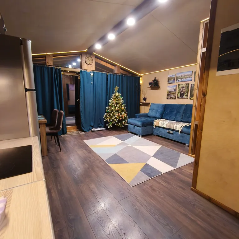 Коттедж Новый уютный дом в хвойном лесу вблизи поселка — Архыз