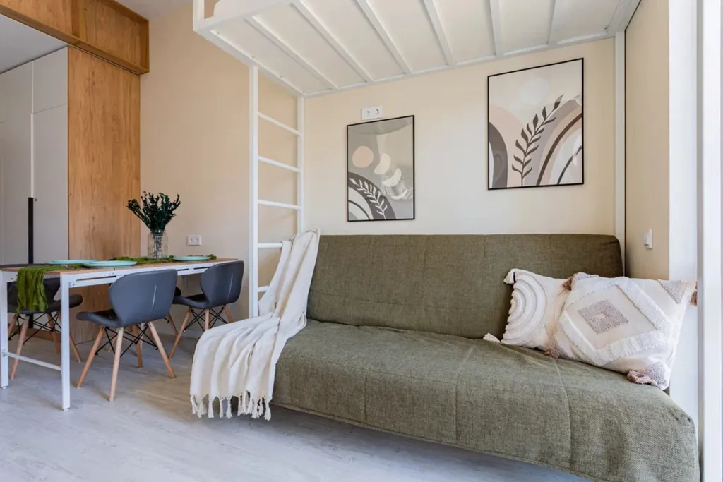 Двухкомнатная квартира с видом на море в ЖК Летний