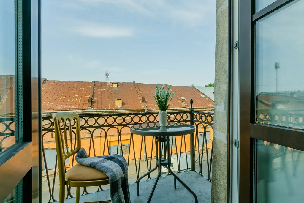 Квартира Уютная квартира с балконом — Санкт-Петербург