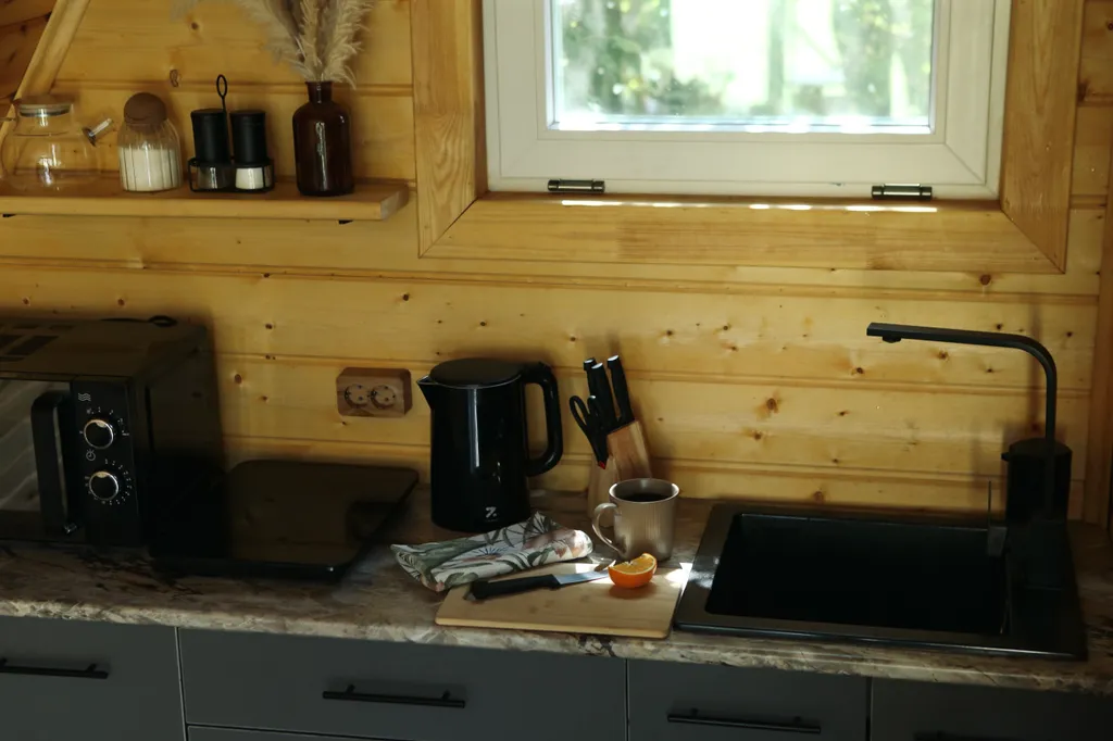 Гостевой дом A-frame с видом на горы