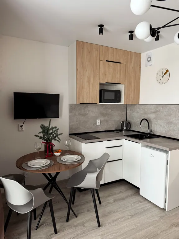 Уютная квартира - студия с видом на озеро