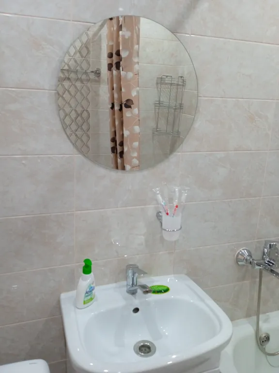 Просторная студия рядом с монастырем в новом доме