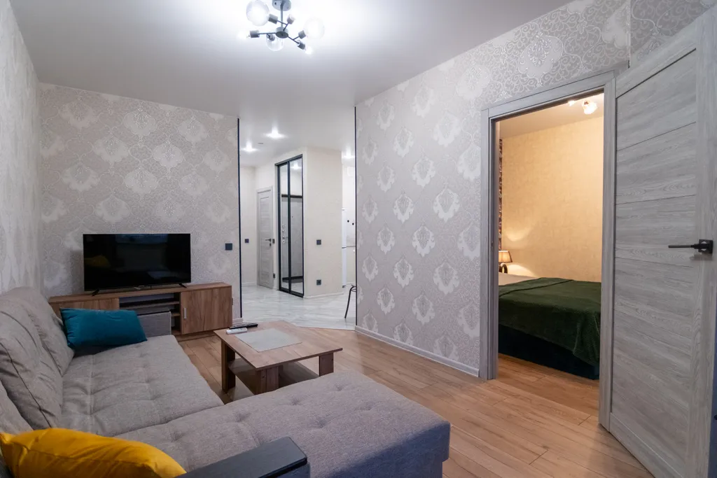 Апартаменты с новым ремонтом на четверых