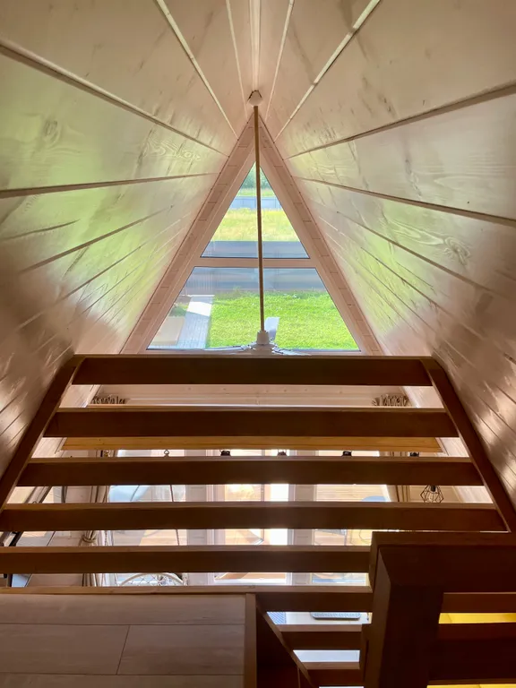 A-frame на берегу Волги