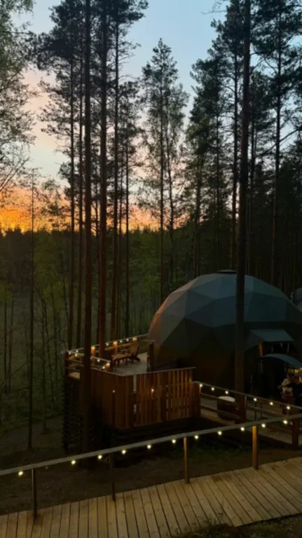 Коттедж Коттедж Купол сфера "Секрет" 18+ — Четверяково