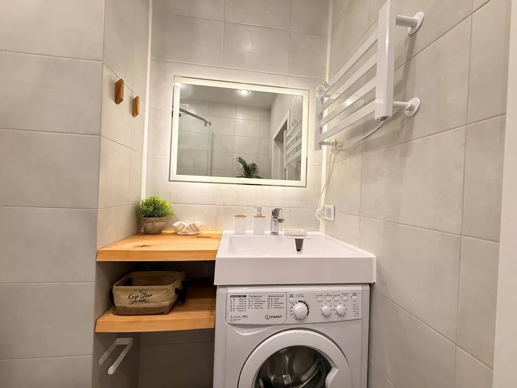 Уютная студия с прекрасным видом на горы.