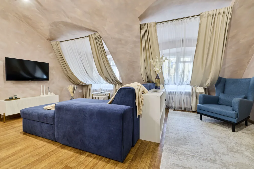 Квартира Квартира У Московского вокзала с арочным потолком — Санкт-Петербург