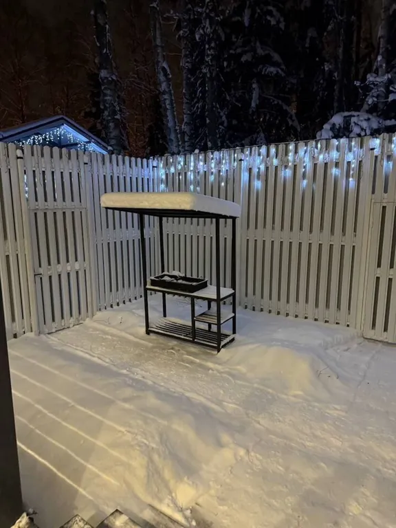 Новый дом в лесу с сауной и сибирским чаном