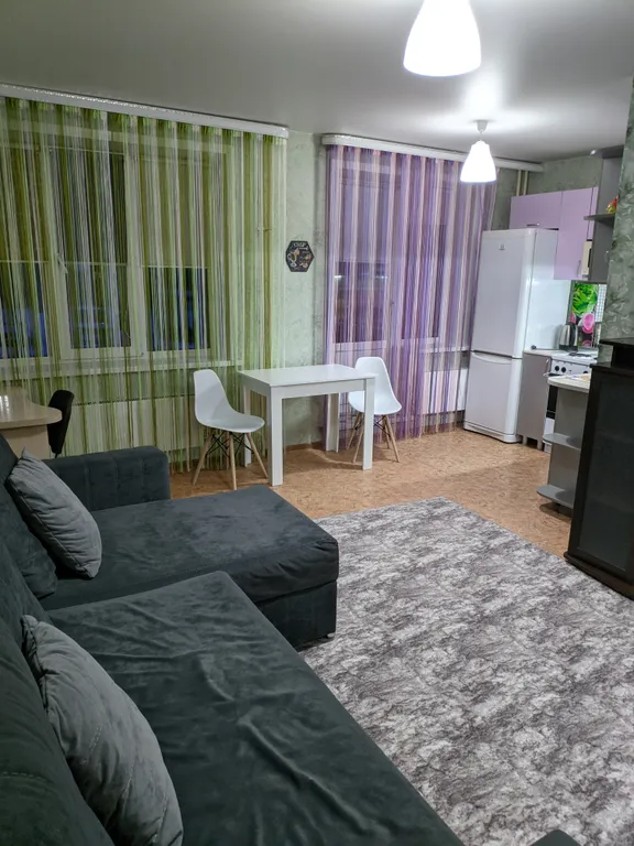 Уютная квартира-студия в спальном районе города