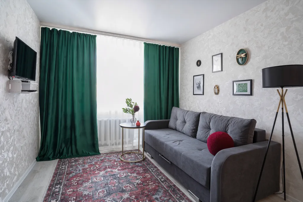 Красивая однокомнатная квартира с новым ремонтом рядом с кинотеатром