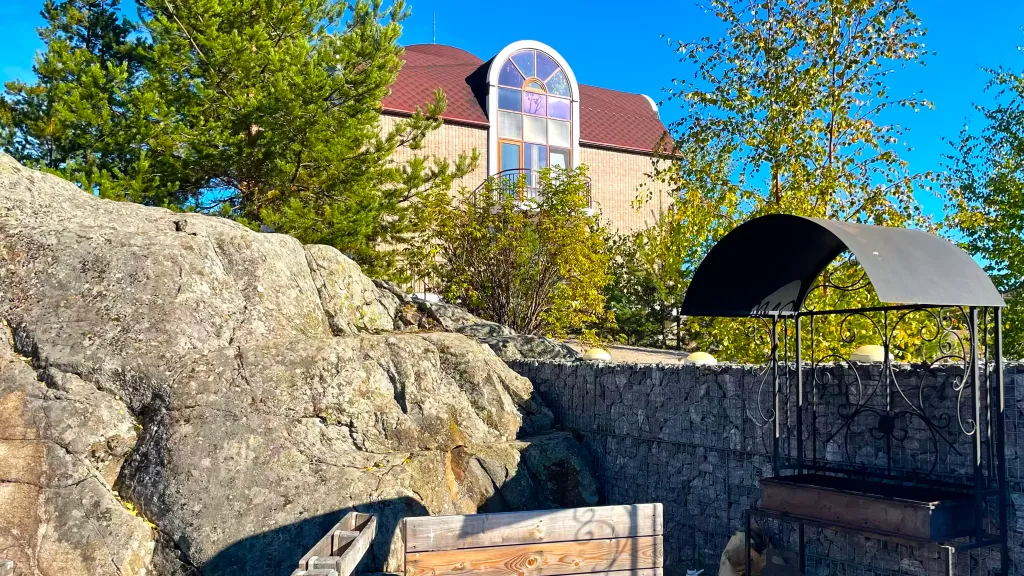 Дом в Карелии на берегу Ладожского озера