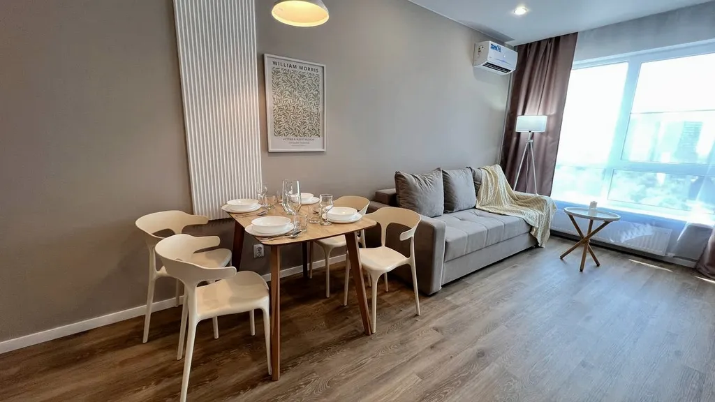 Евроквартира со спальней и гостиной