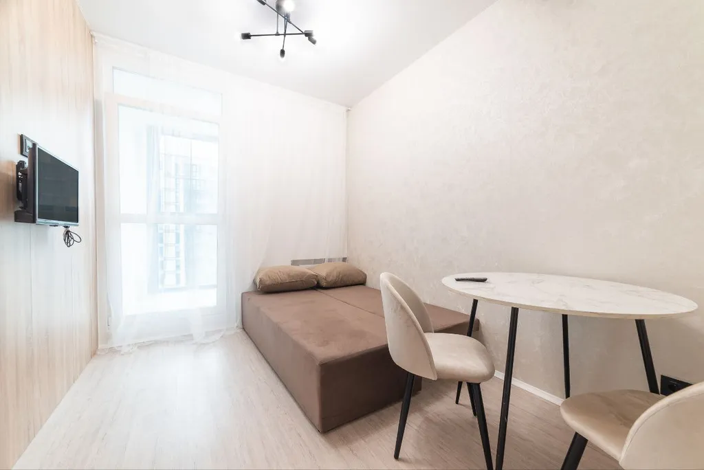 Квартира студия Минск Мир на высоком этаже