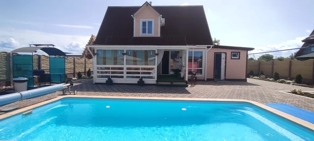 Дом в горах Адыгеи с горячим бассейном