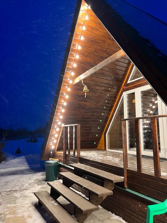 Коттедж Уютный дом с огромной территорией на берегу реки — Можайск