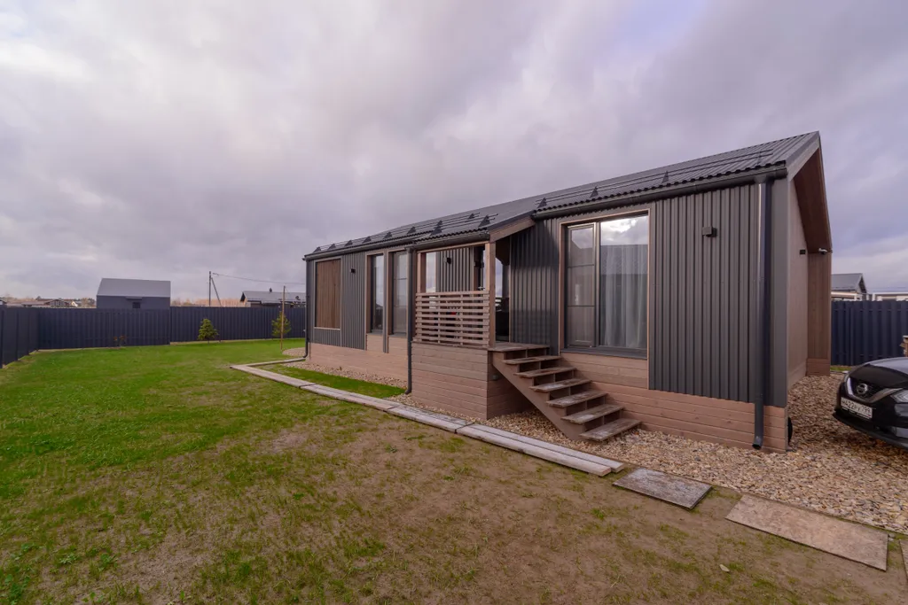 Шикарный дом с панорамной сауной и джакузи на террасе