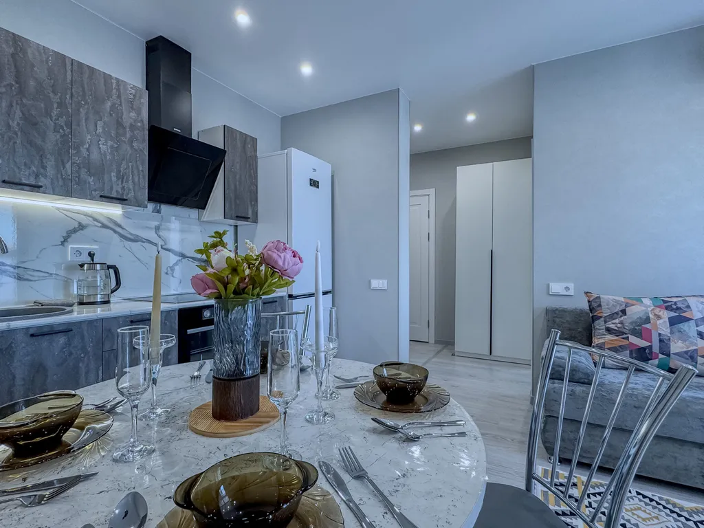 Евроквартира в ЖК Бруклин в тихом районе