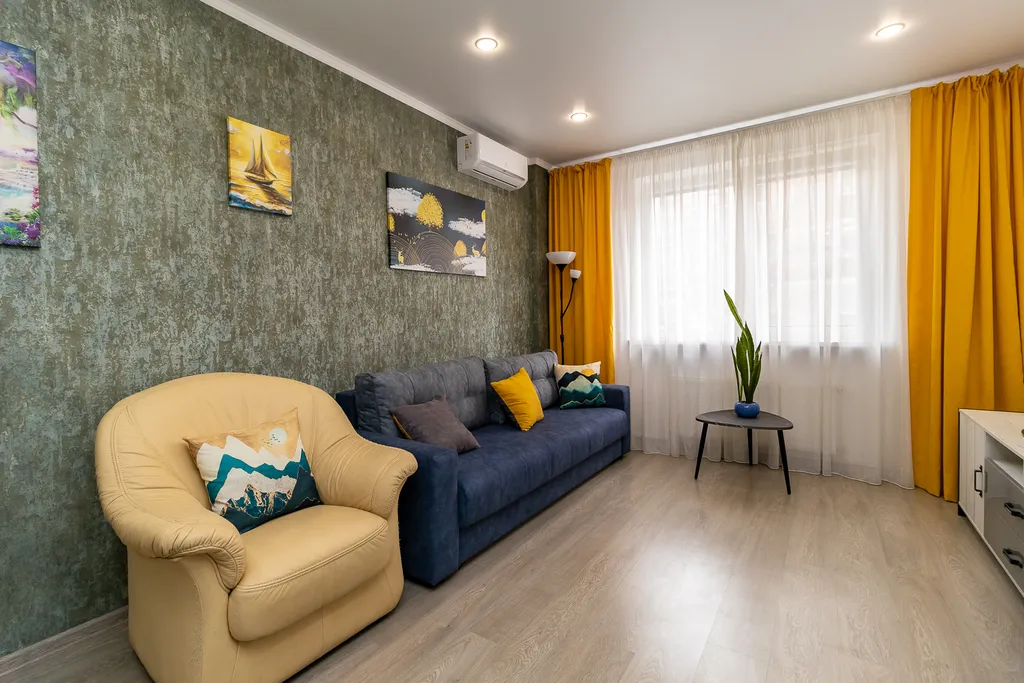 Квартира Уютная просторная двухкомнатная квартира — Краснодар