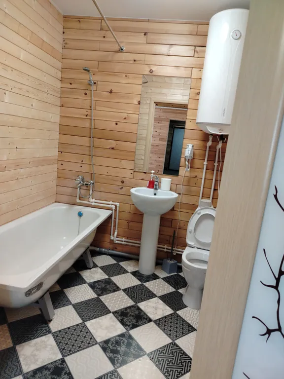 Новый деревянный дом