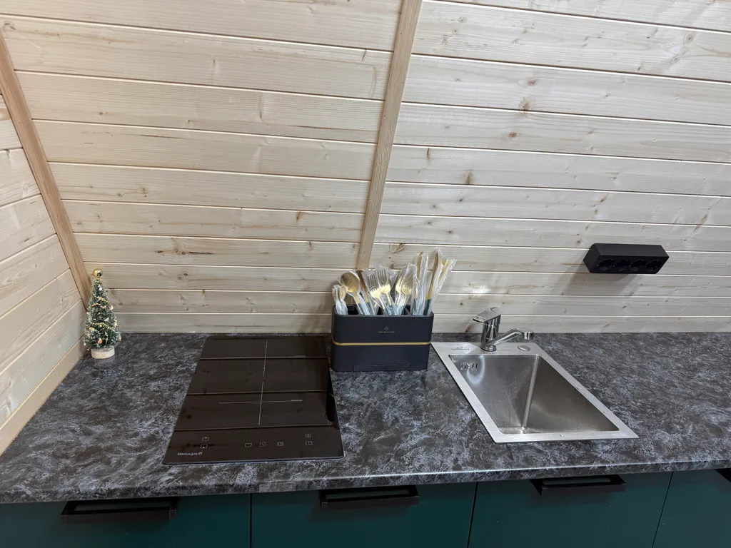 А-фрейм рядом с парком Лога