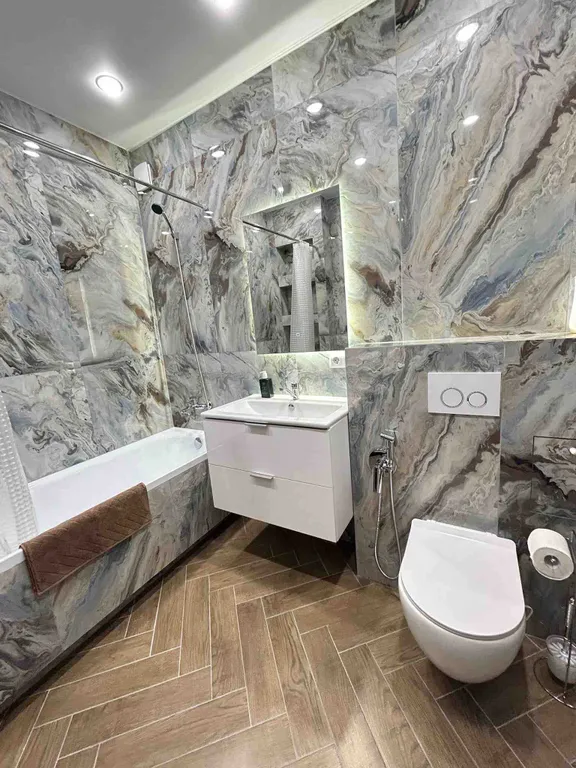 Просторная двухуровневая квартира