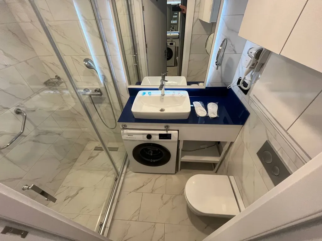 Апартаменты у моря с шикарным видом в апарт-отеле Orbi City