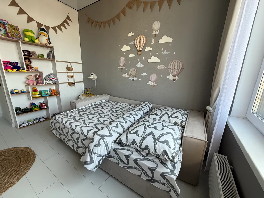 Квартира с детской комнатой и шикарным видом 24 этаж