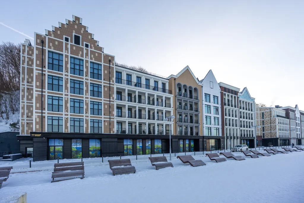 Апартамент с прямым видом на море | жк променад