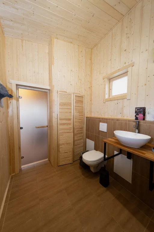 Новый дом с баней и купелью до 8 человек