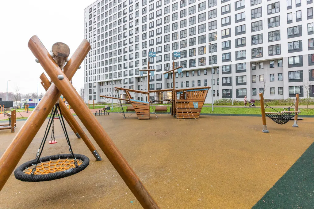 Современная красивая 1-комнатная квартира