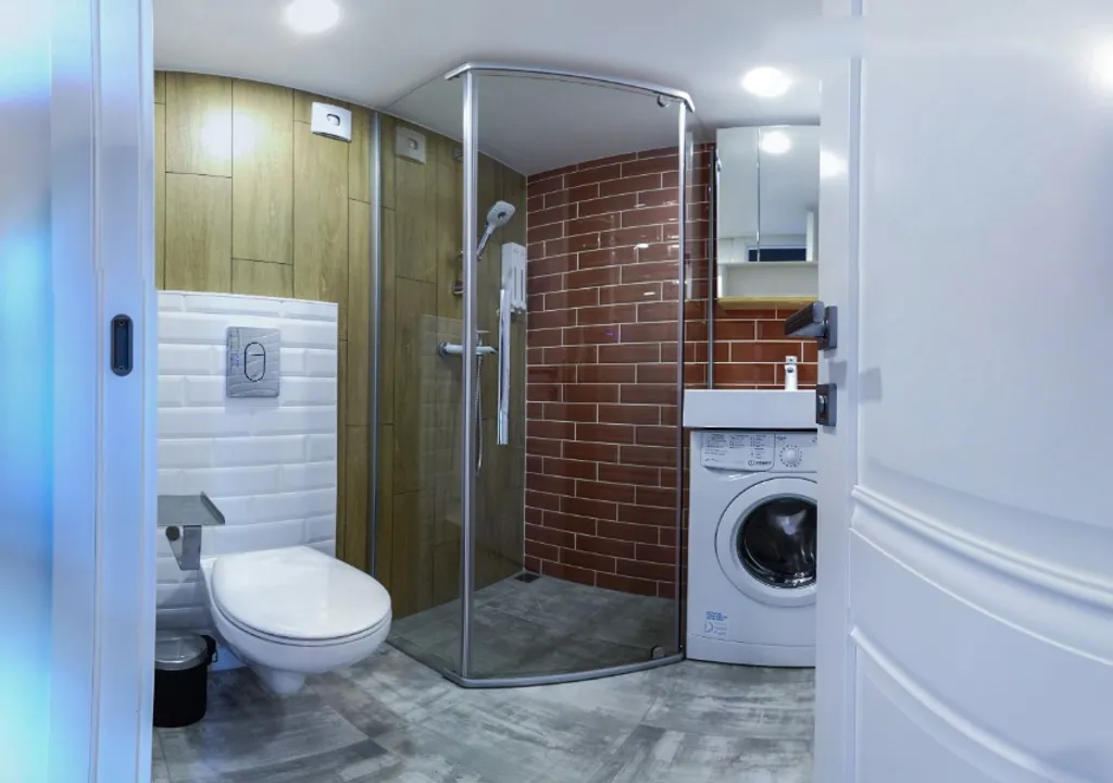 Двухуровневый апартамент с видом на сад