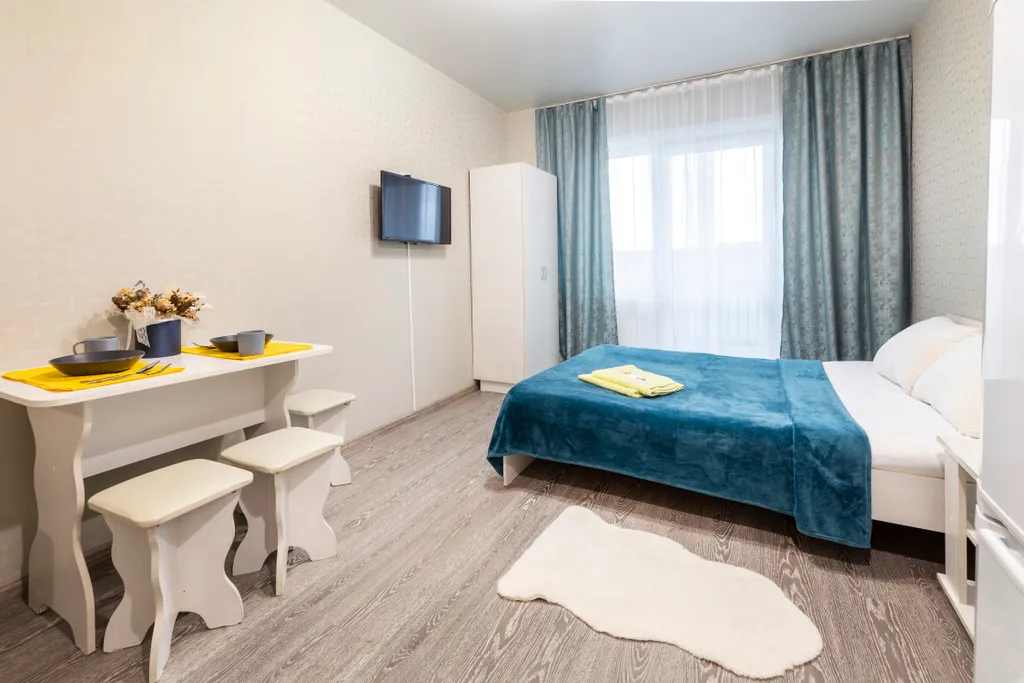 Уютная квартира студия с отличным видом