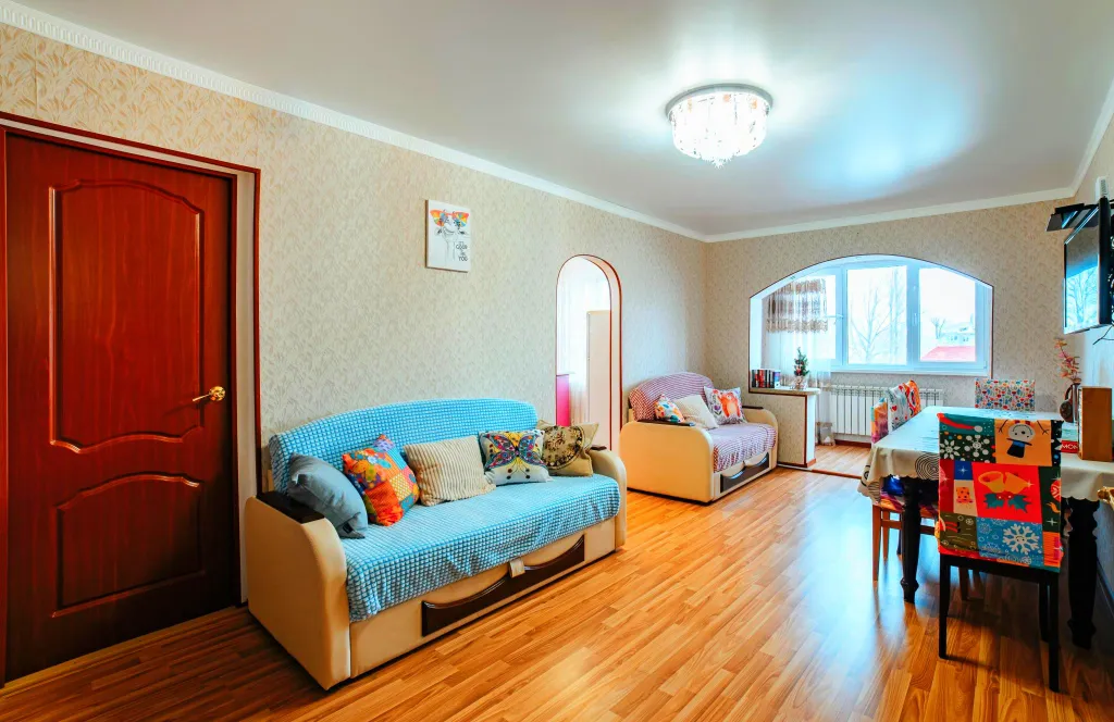 Огромная квартира с 2 санузлами