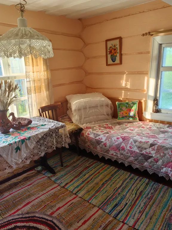 Дом в городе петрозаводске с красивым уединённым участком и баней