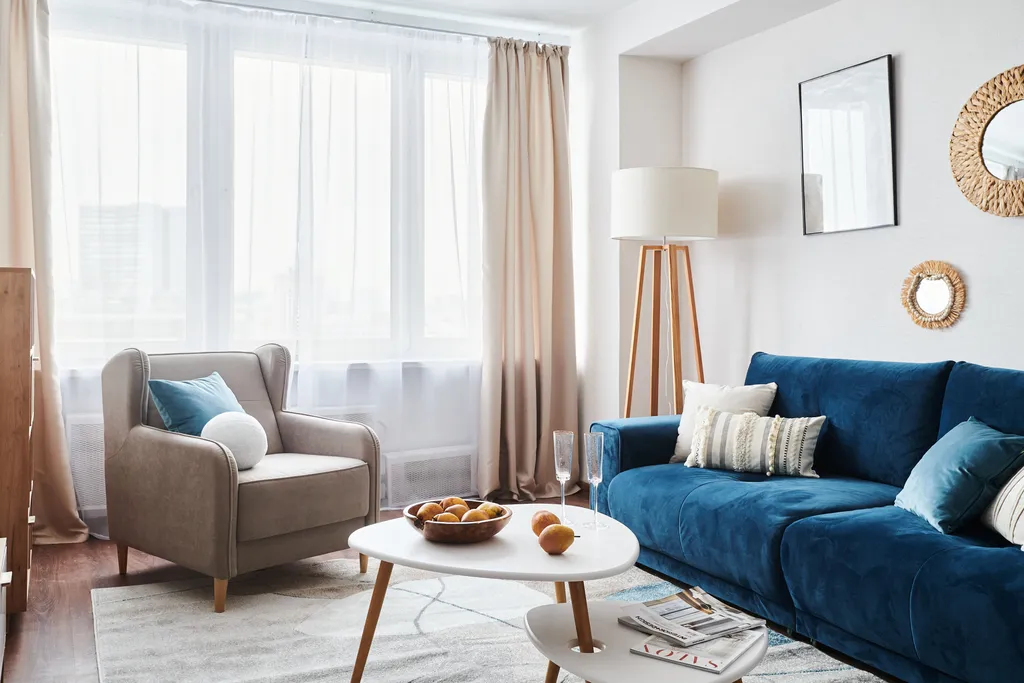 Квартира Квартира Трешка с видом на Новый Арбат — Москва