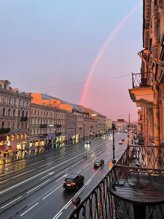 Квартира Видовая квартира с балконом — Санкт-Петербург
