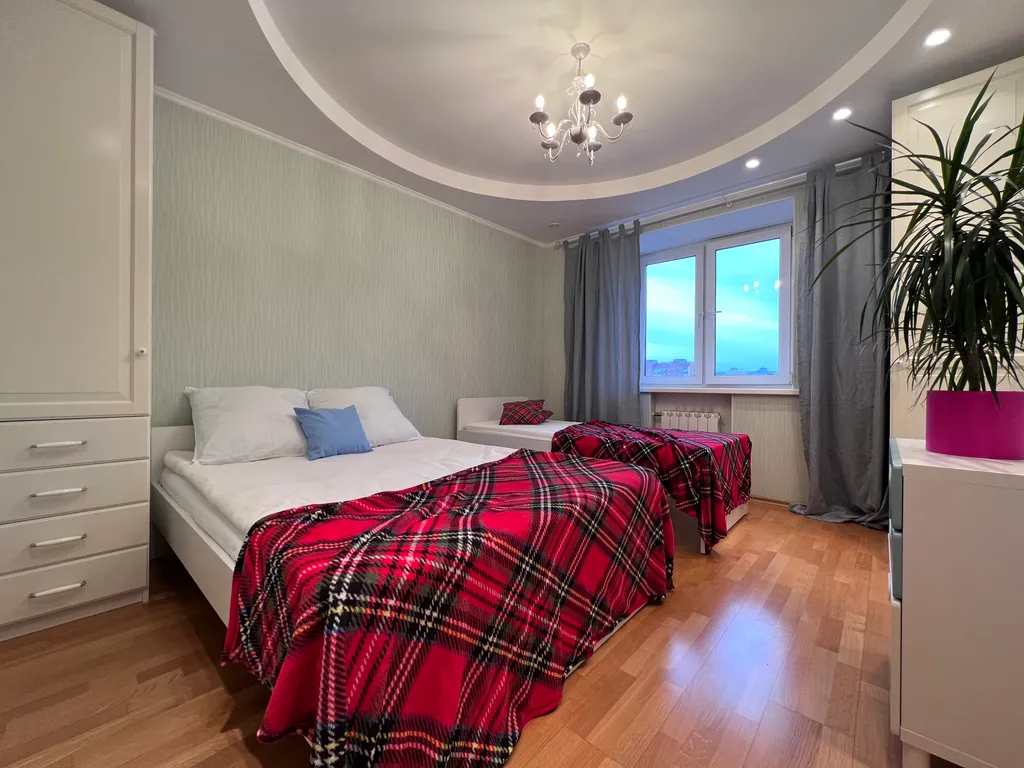 Просторная квартира для командированых в центре